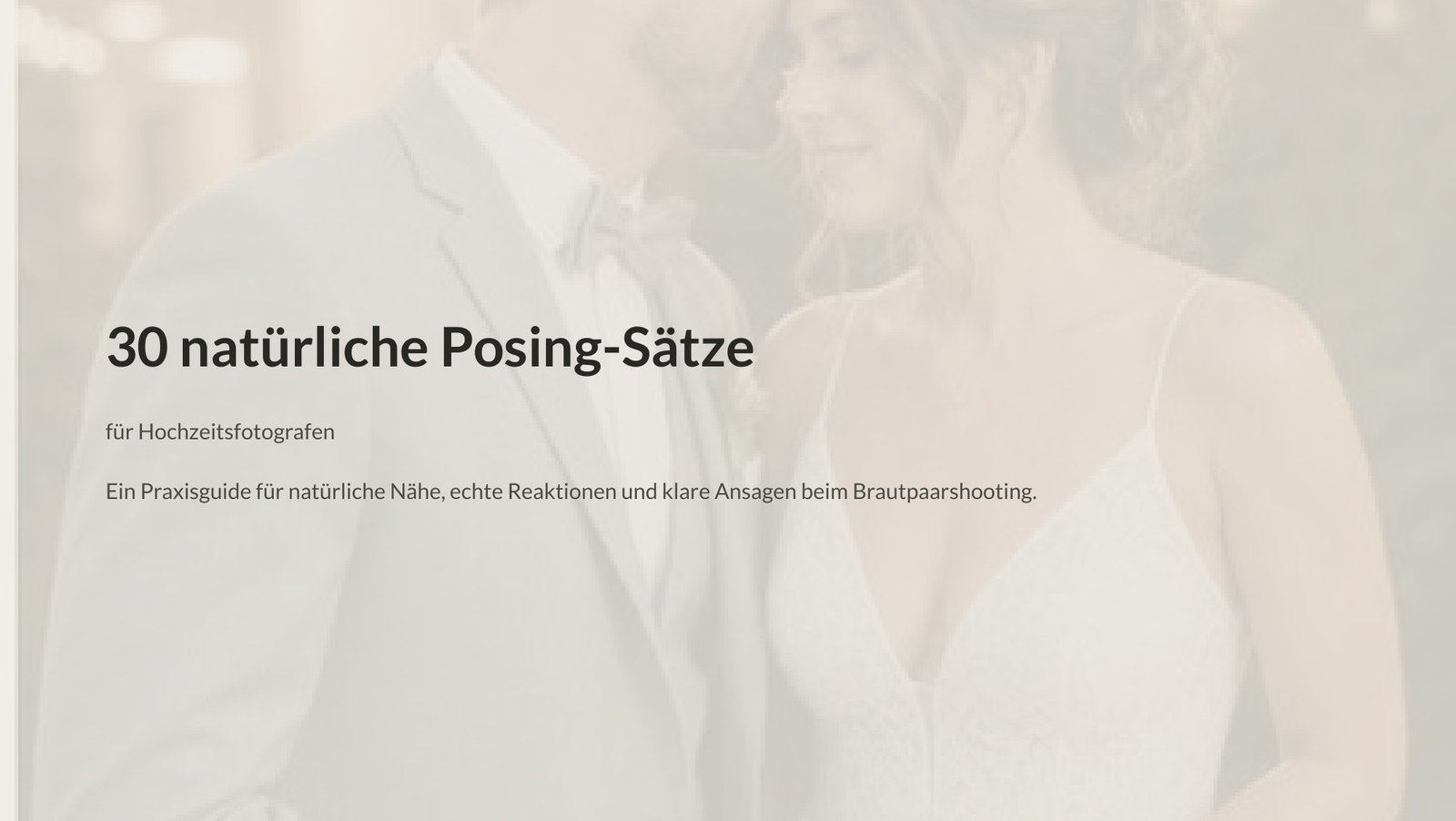Produktbild 30 natürliche Posing-Sätze